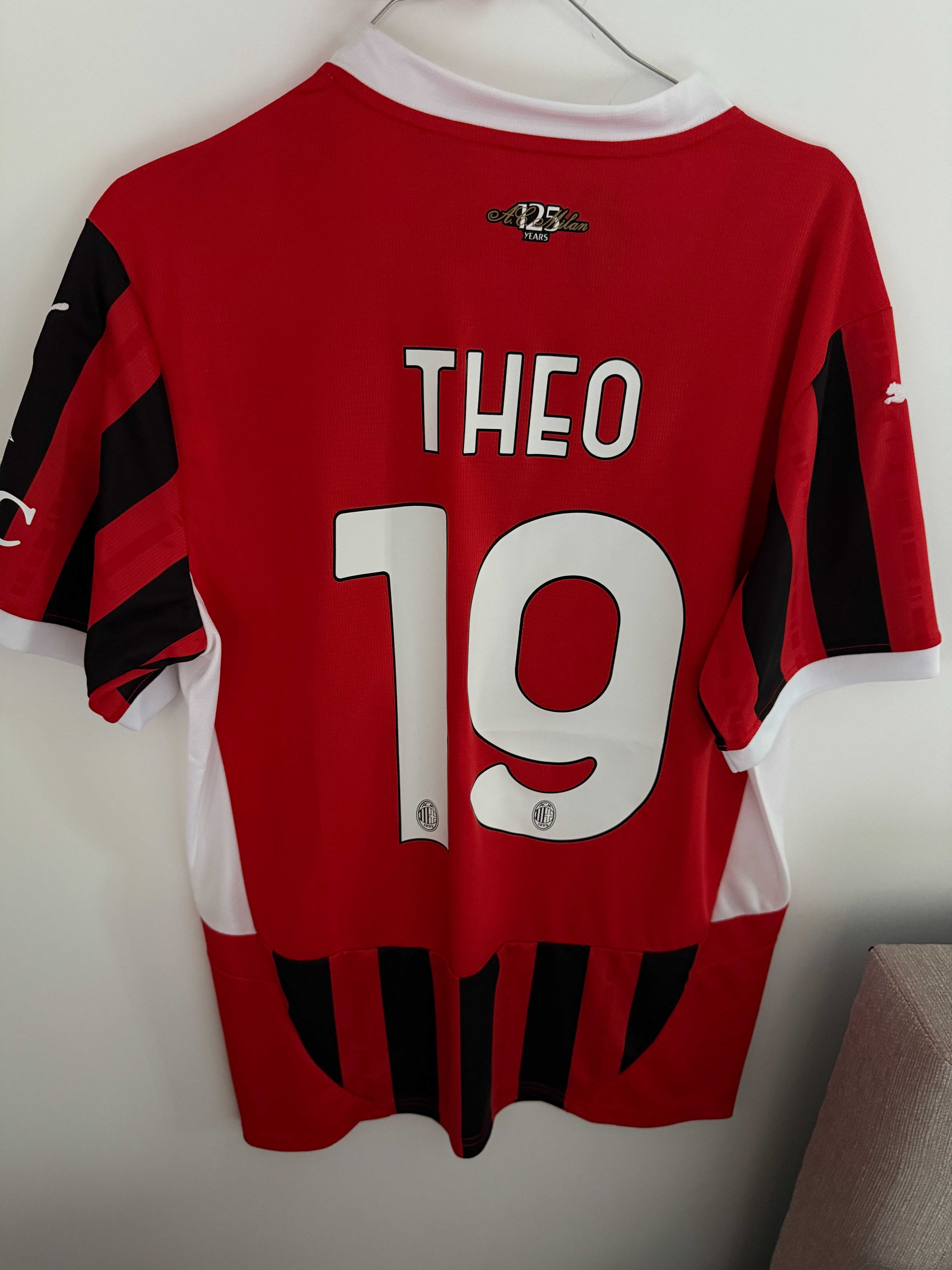 Tricou Theo Hernandez AC Milan serie A fotbal