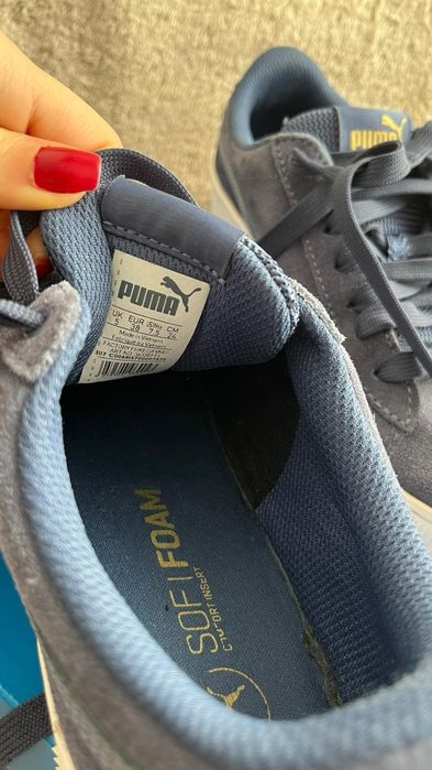 Puma Sneakers 38, Vikky Platform Bleumarin