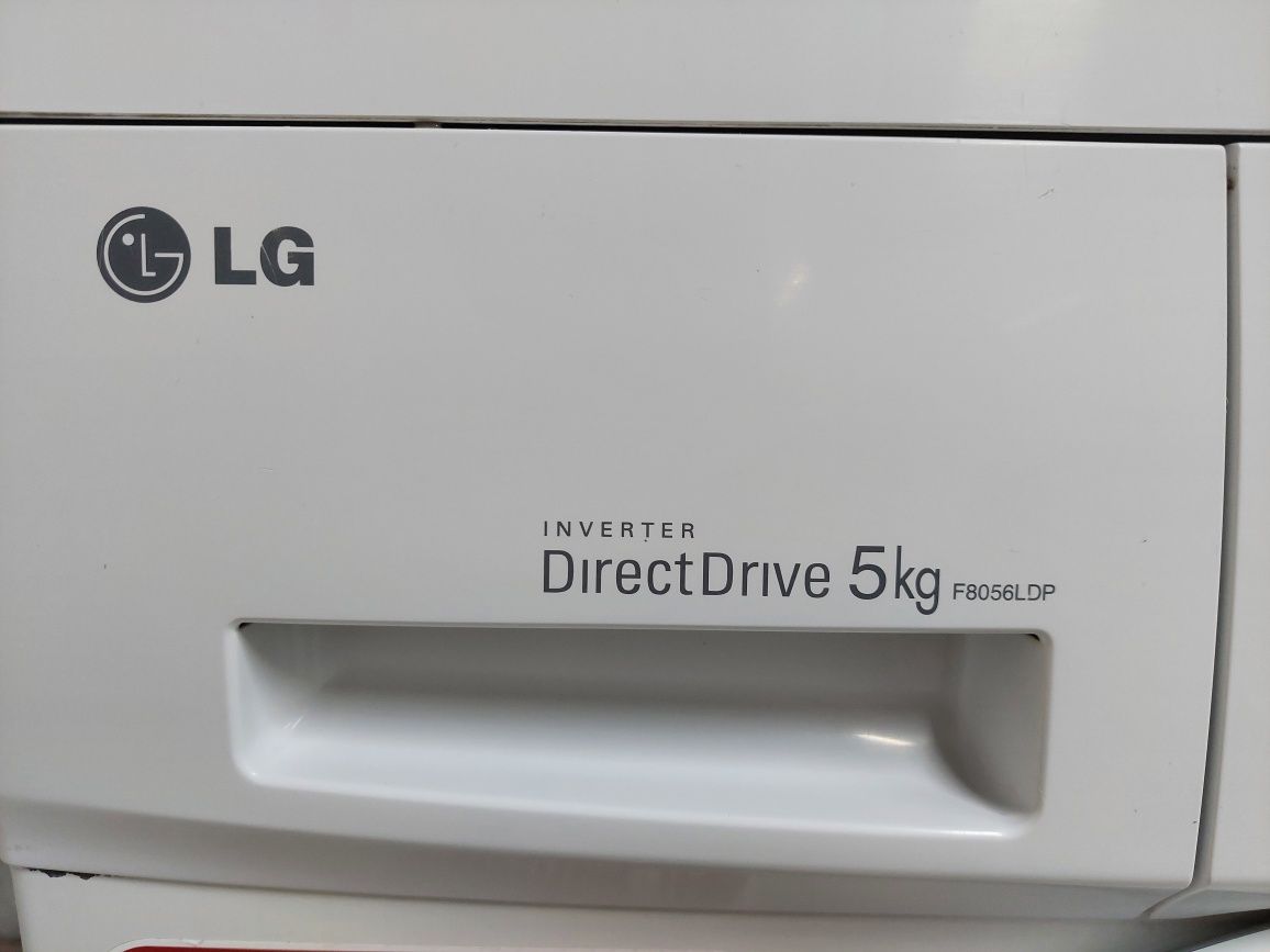 LG Direct Drive загрузка 5 кг 800 оборотов в минуту