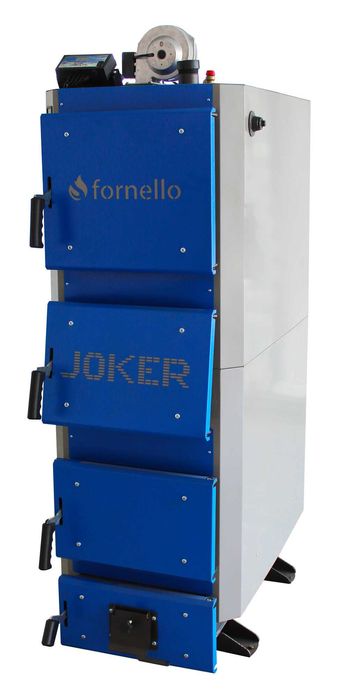 Centrala combustibil solid Fornello JOKER 55 kW Vent. si Automatizare