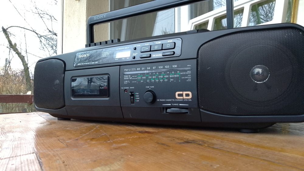 SONY Boom-Box Radio CD player portabil Premium