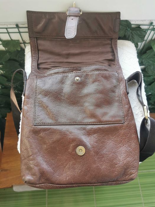 Geanta crossbody Fossil,pentru barbati, piele naturala