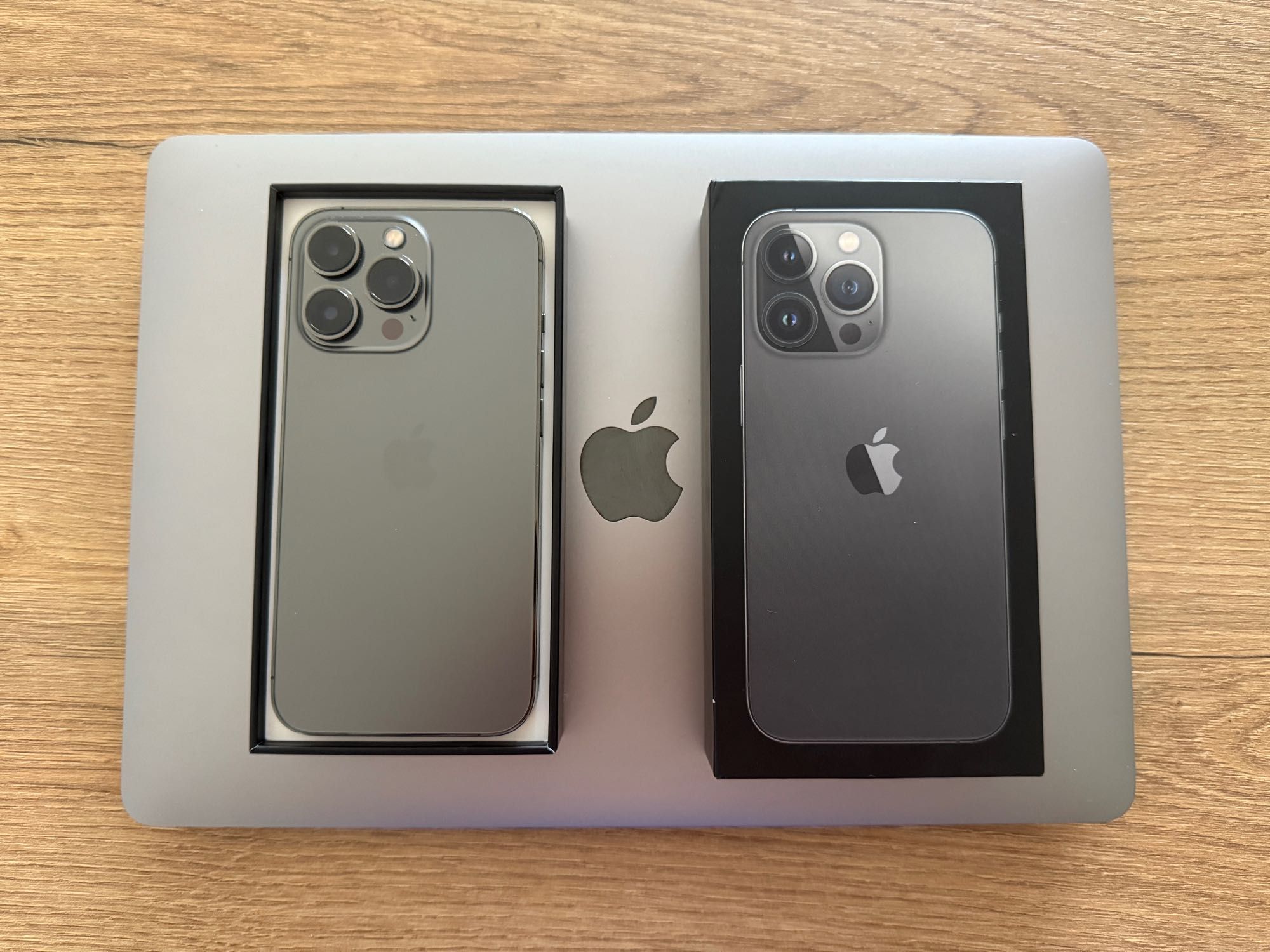 iPhone 13 Pro 128GB Alpine Graphite КАТО НОВ