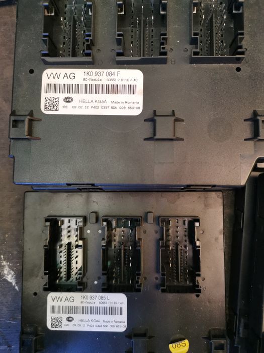 Modul confort skoda Octavia 2 facelift golf 61k0937087