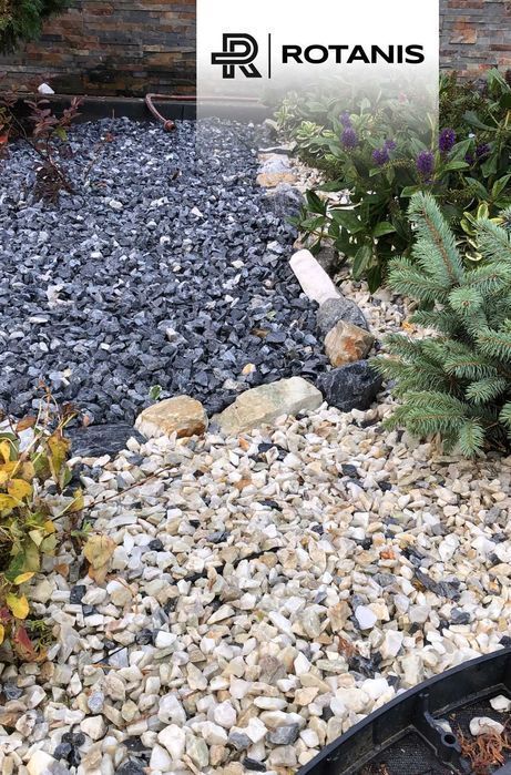 Piatra concasata ornamentala pentru gradina și curte