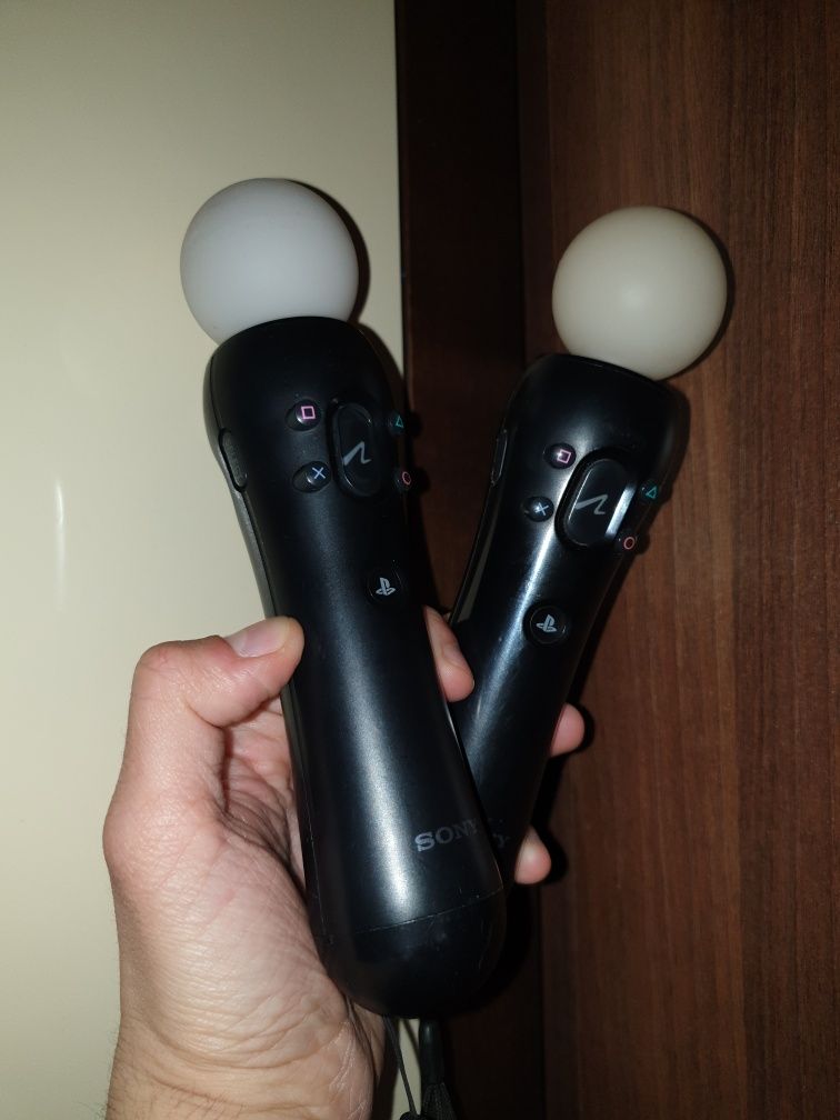 Pereche Controllere PS Move/Playstation Move PS3 & PS4