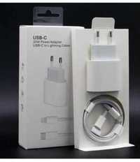 incarcator fast charge iPhone set adaptor 20w + cablu de incarcare