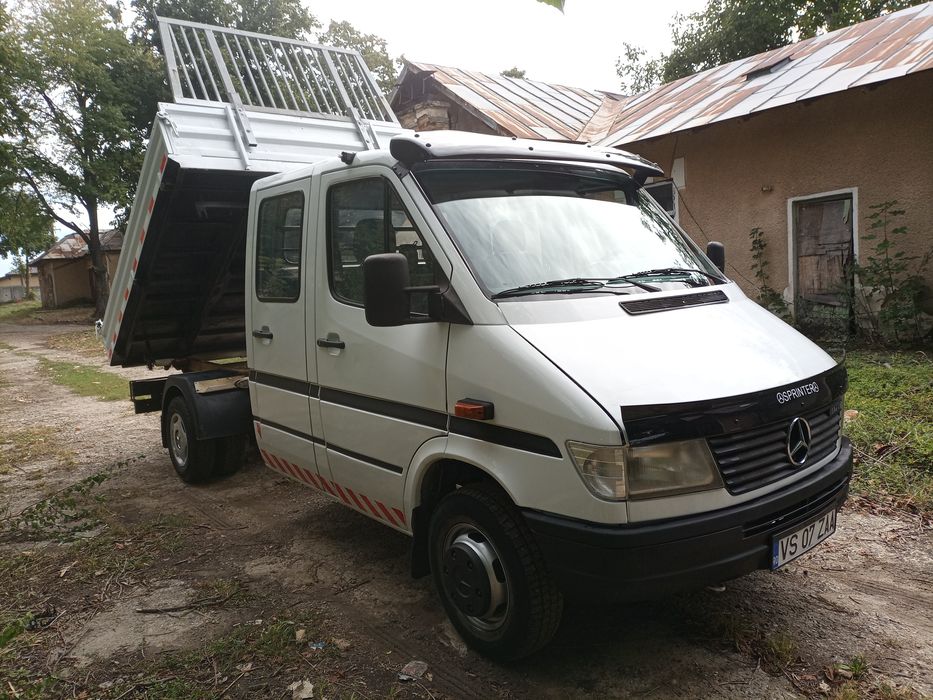 *Mercedes Sprinter 410 412 Basculabil Trilateral*Cat.B*Impecabil*