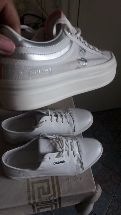 Oferta! Pantofi sport piele naturala