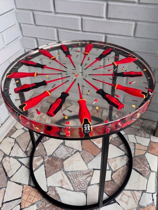 Журнальные столики из эпоксидный смолы