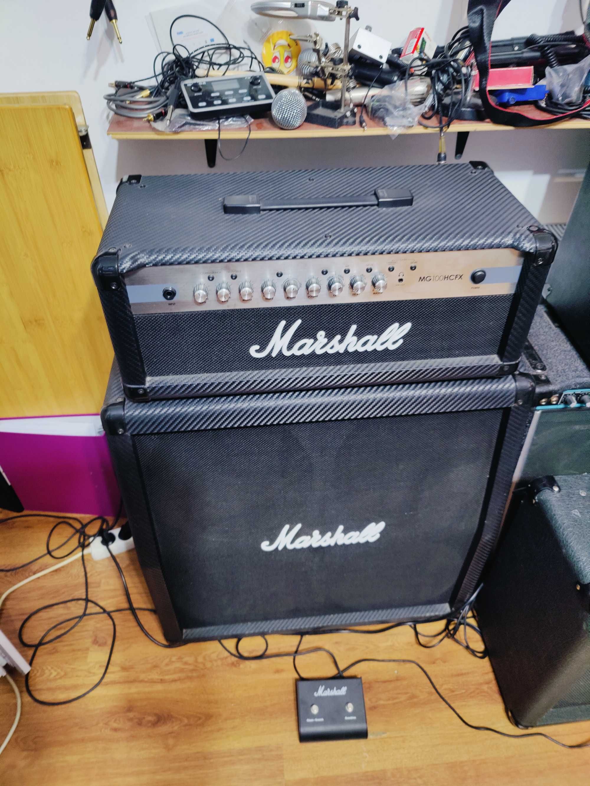 Amplificator Marshall HCFX 100 cu cabinet MG412ACF