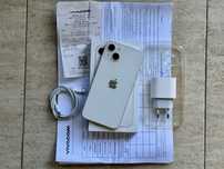 КАТО НОВ! Гаранция! Apple iPhone 13/128GB/Starlight/100% Батерия