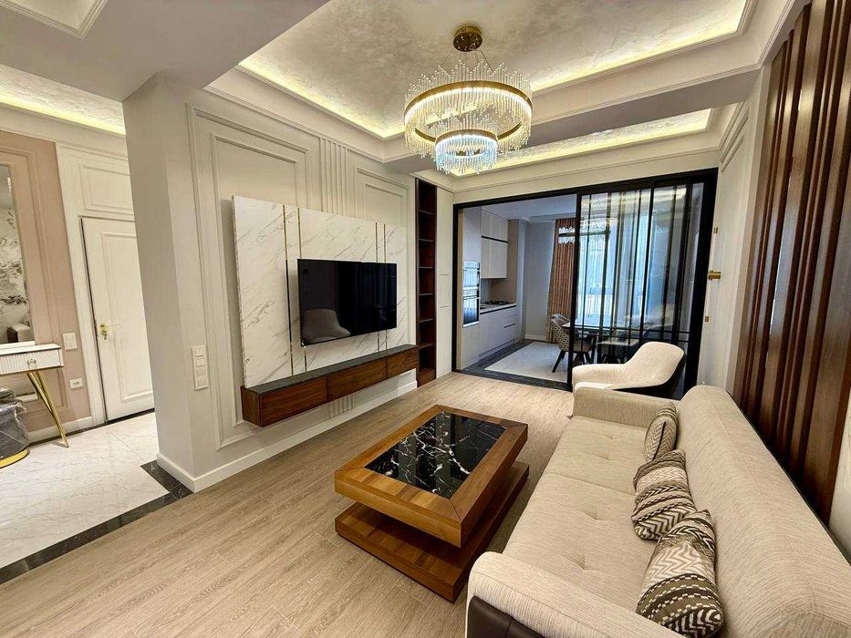 ЖК Darkhan Avenue, 2-комнаты, Евроремонт, Мебель+Техника