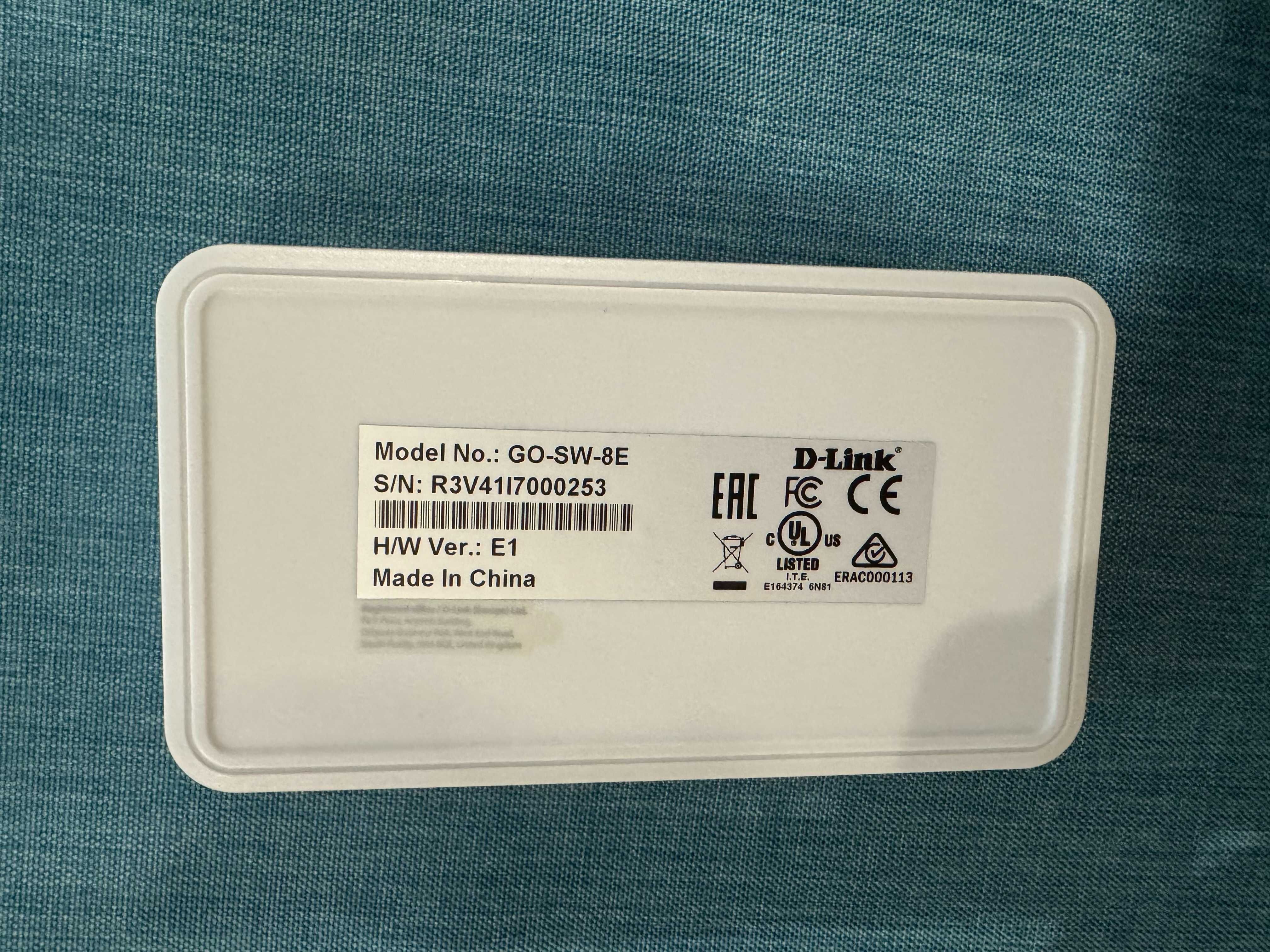D-Link switch GO-SW-8E 8-port 100 mbps / Длинк суич 8-портов 100 мбпс