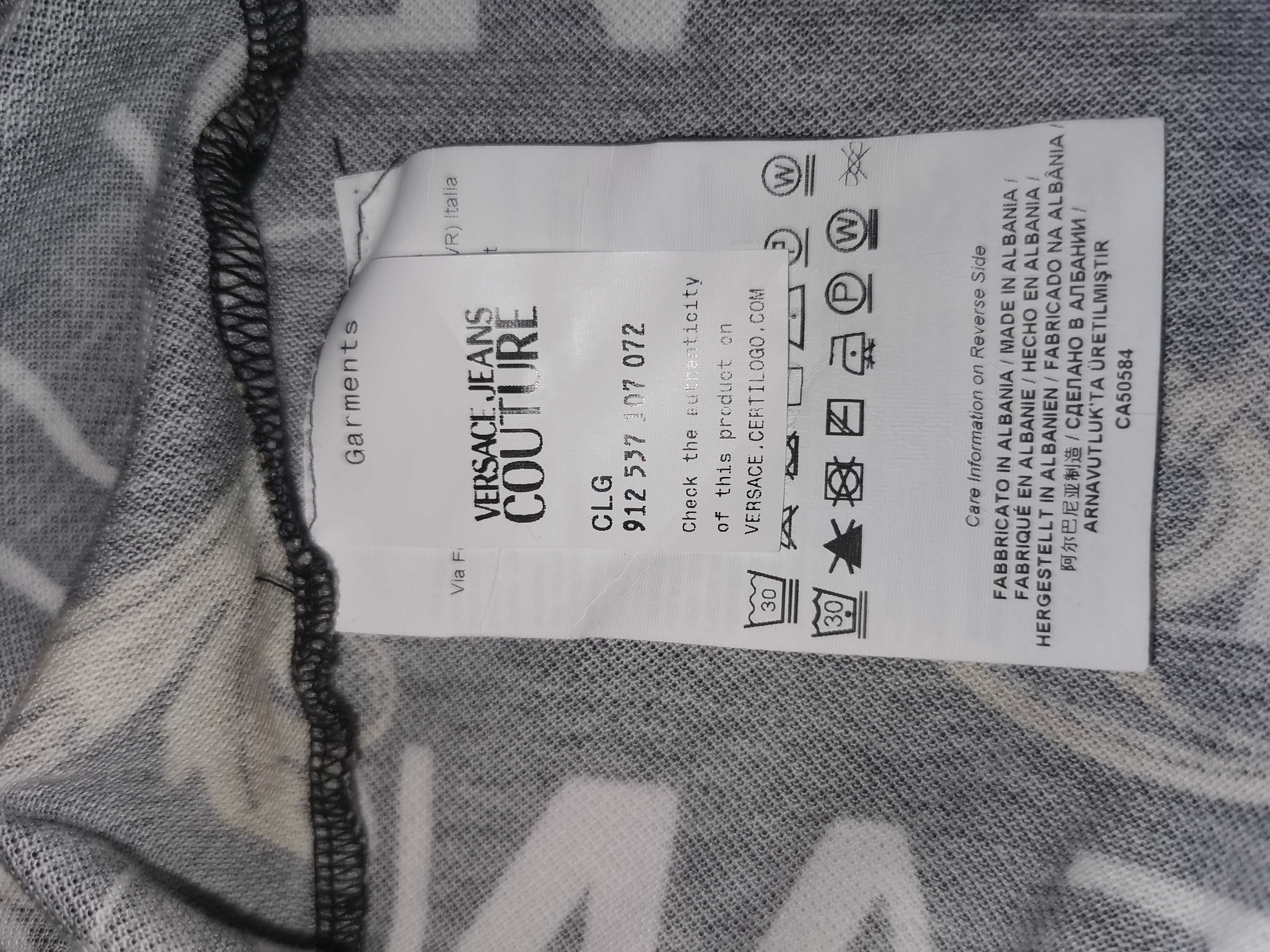 Versace jeans couture мъжка тениска