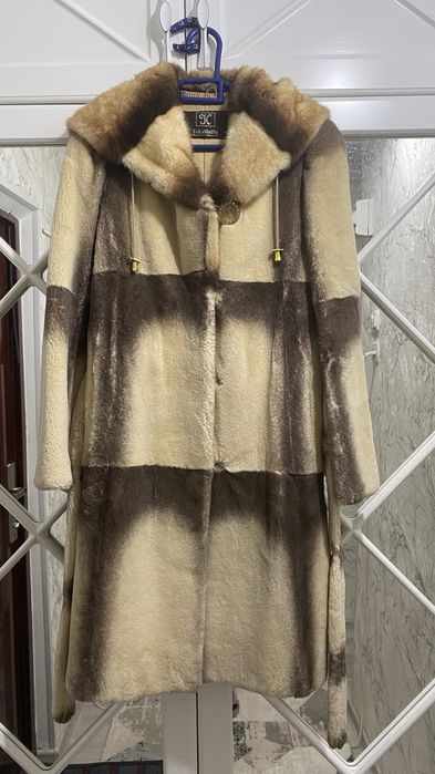 Норковая  шуба, пр-во  Италия, р44-46