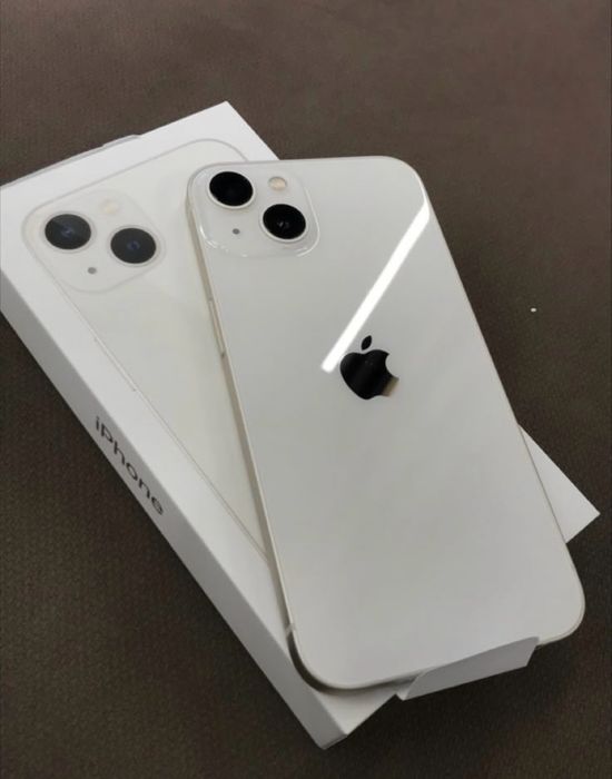 iPhone 13 белый, 128гб