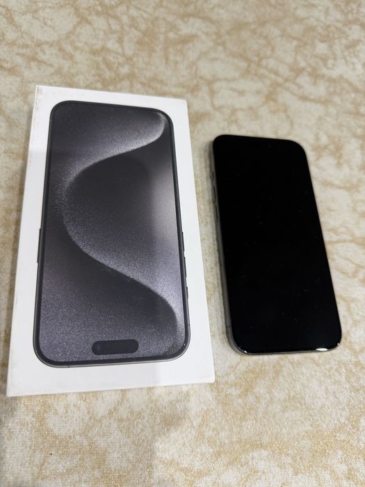 iPhone 15 Pro 128GB-Black Titanium
