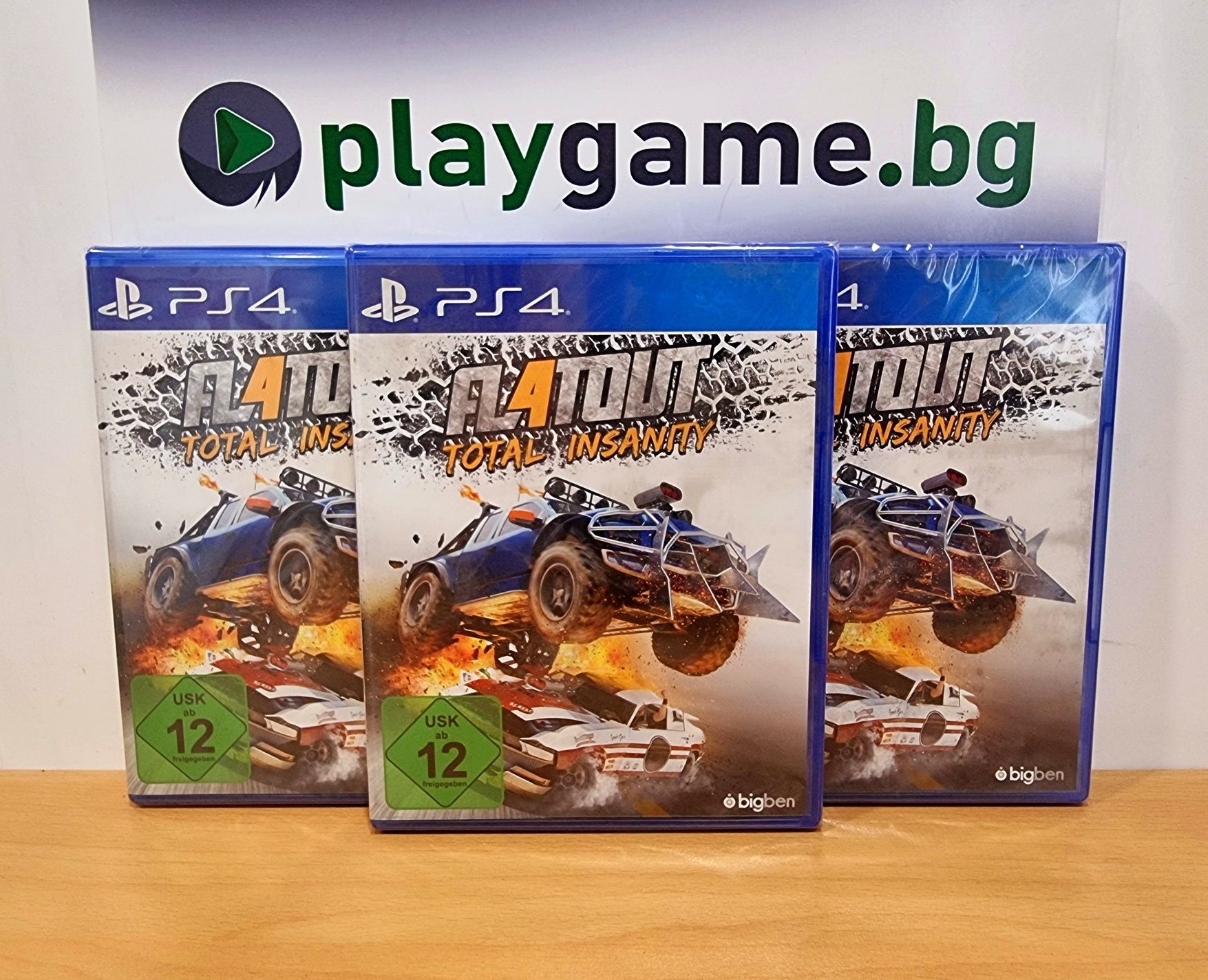 Чисто нова игра Flatout 4: Total Insanity за PS4