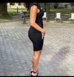 Rochie neagra de vara ,ff comoda si ff sexi