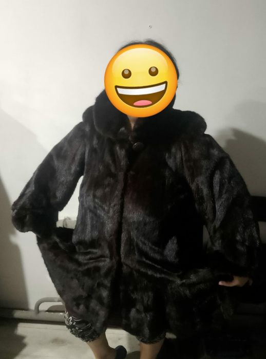 Натуральная норковая шуба