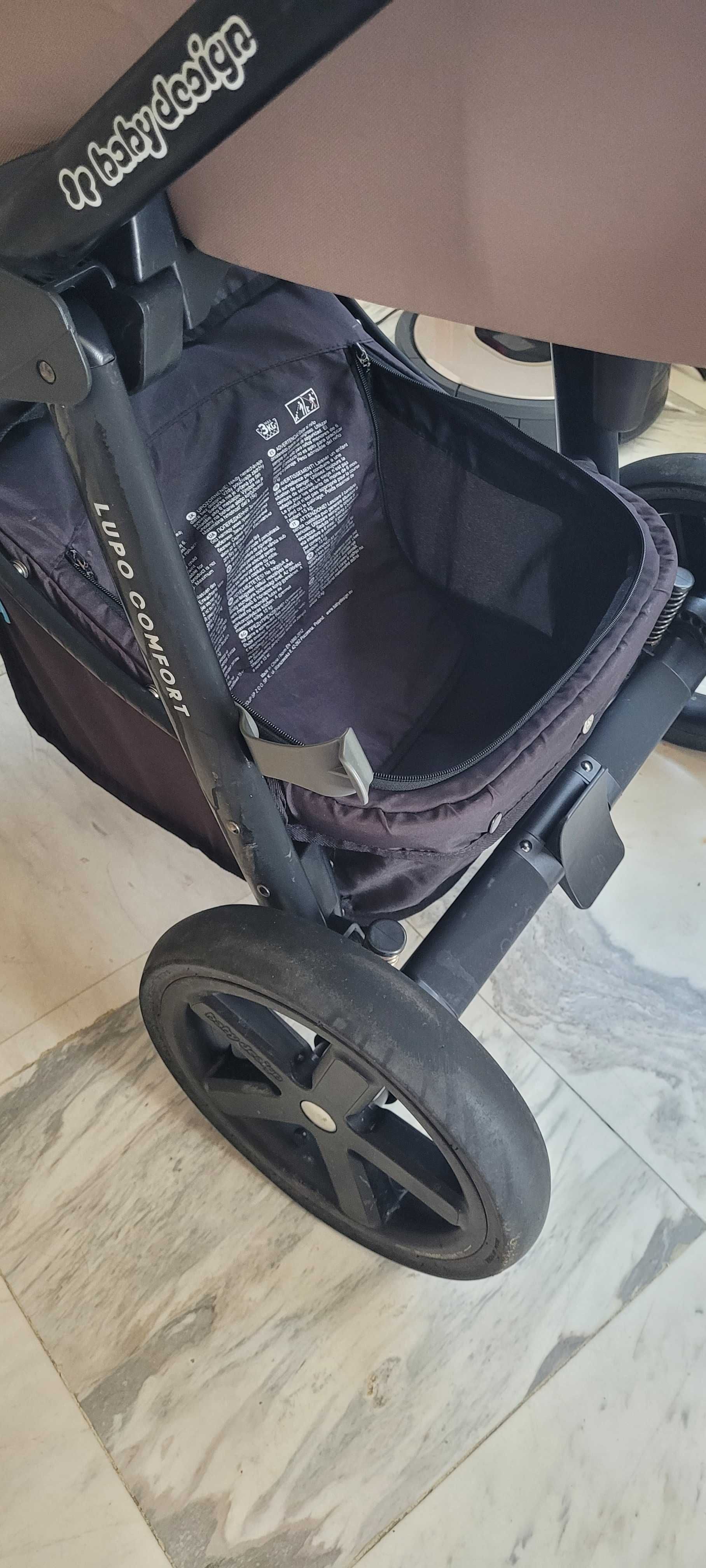 Бебешка количка 2в1 LUPO COMFORT - BABY DESIGN