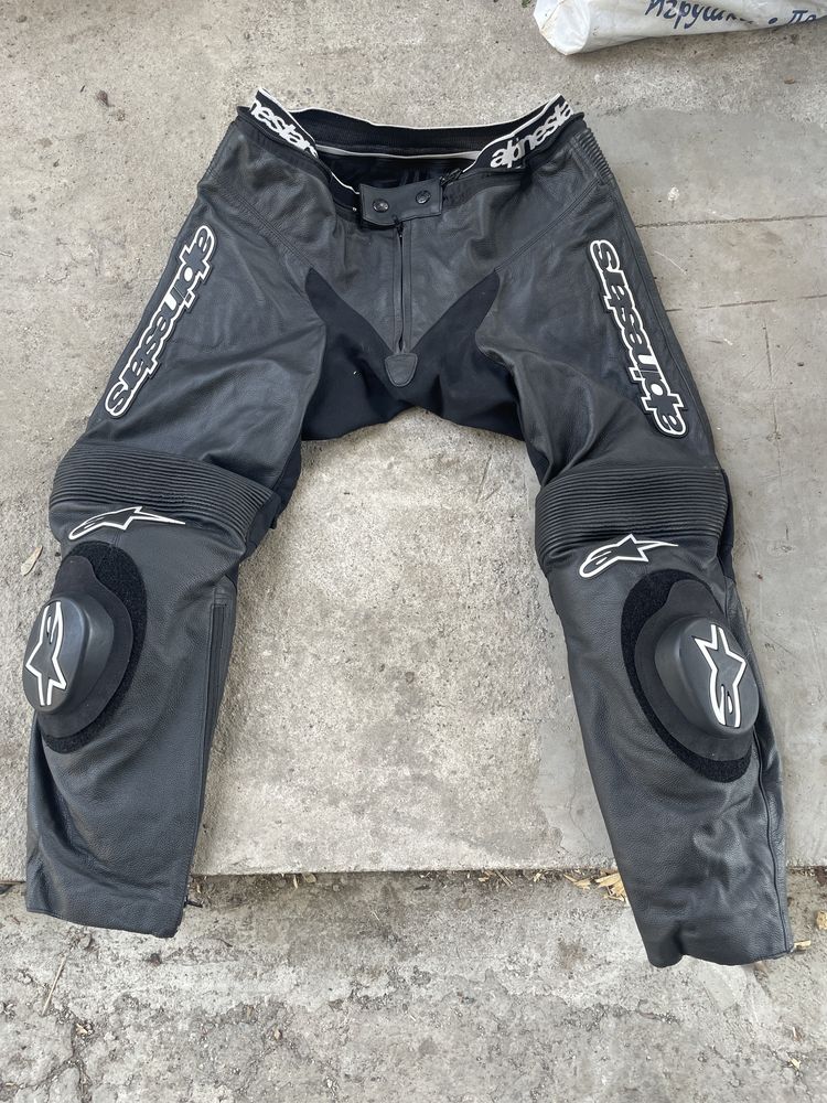 Мотокостюм с ботинками AlpineStars Black 50