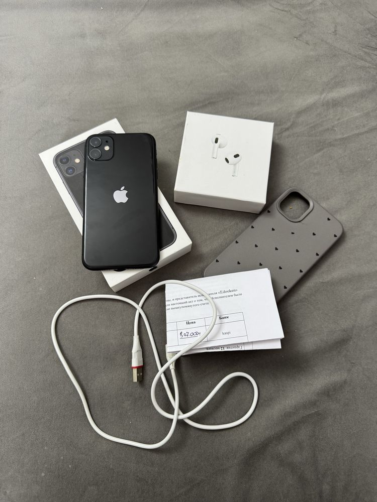 iphone 11 128+airpods 3