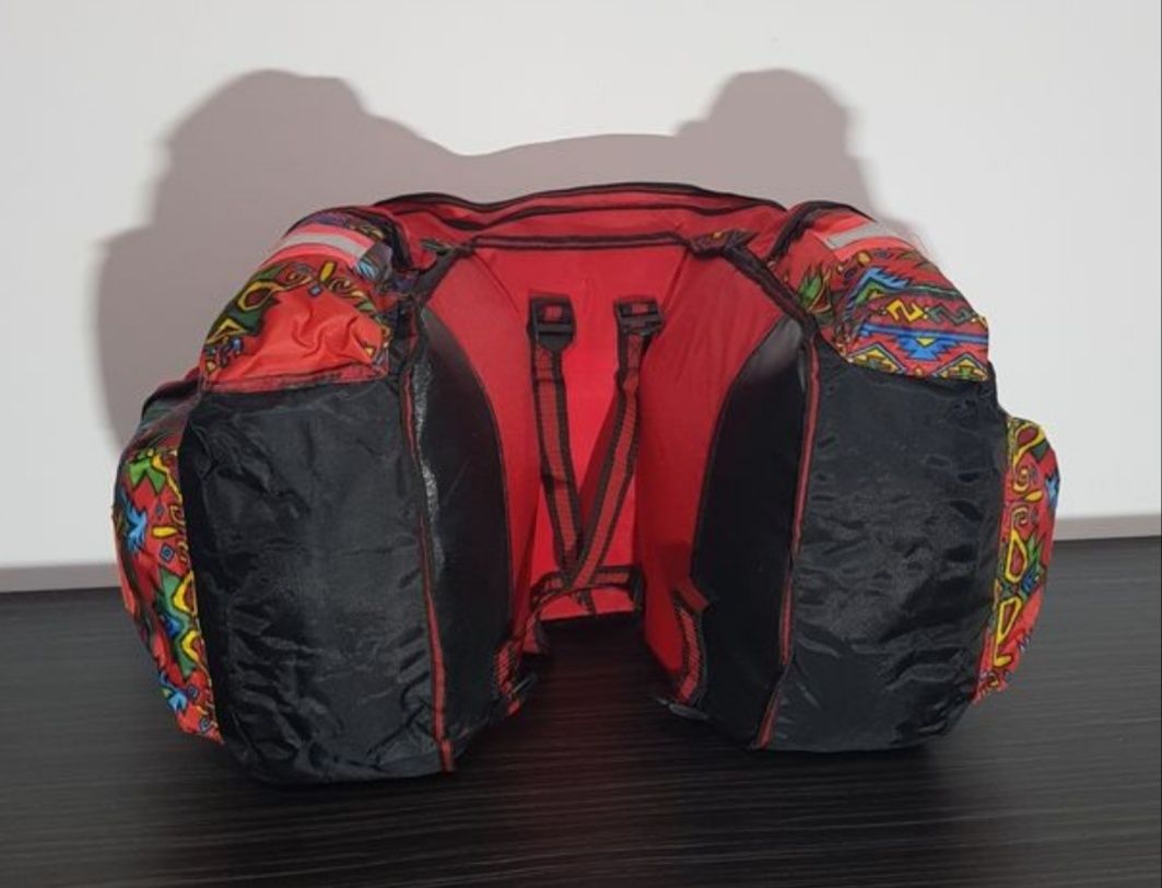 Geanta nouă bicicleta, moped 2 + 1, coburi impermeabile unisex