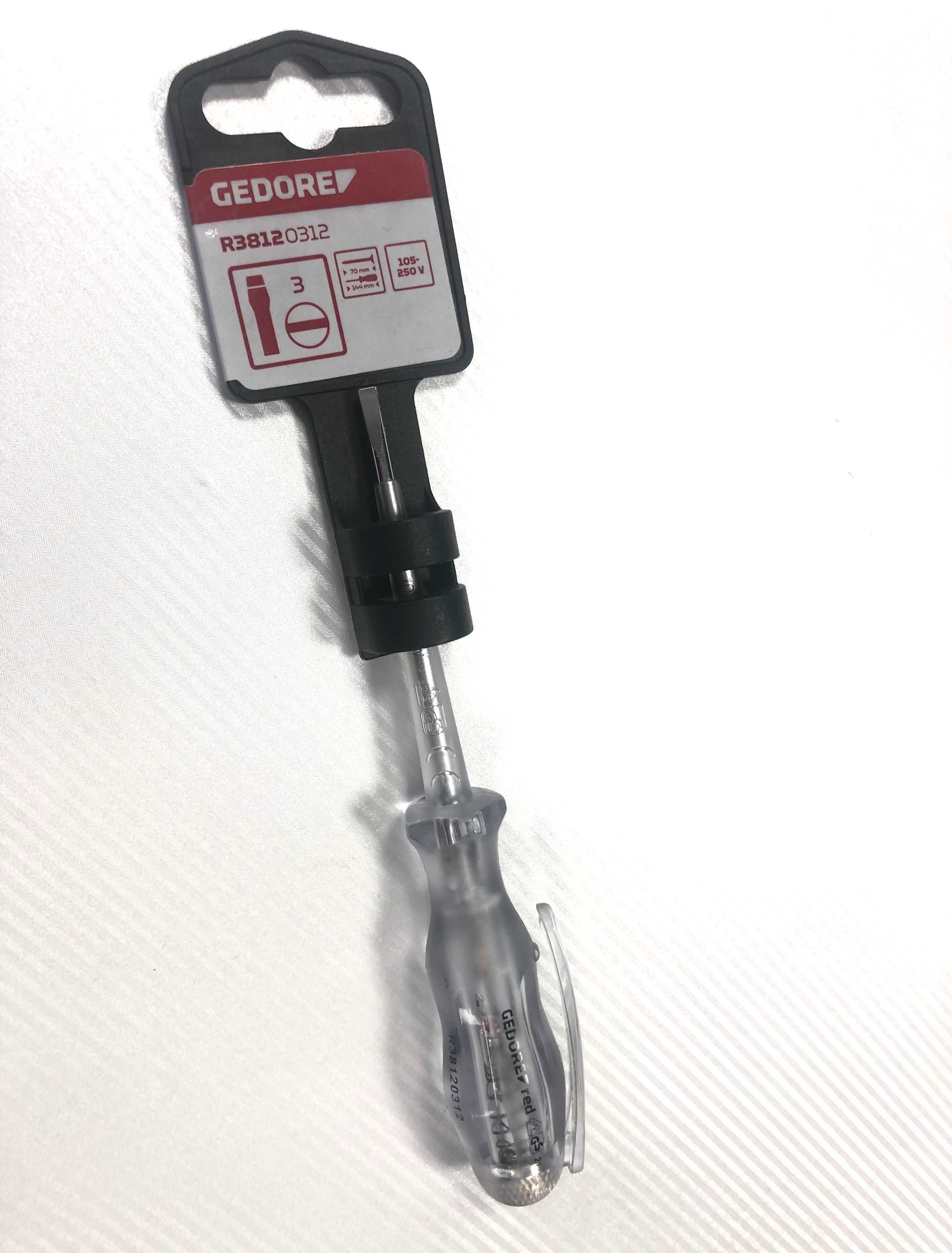 GEDORE Red тест отвертка, фазомер, 105 - 250 V, внос от Германия