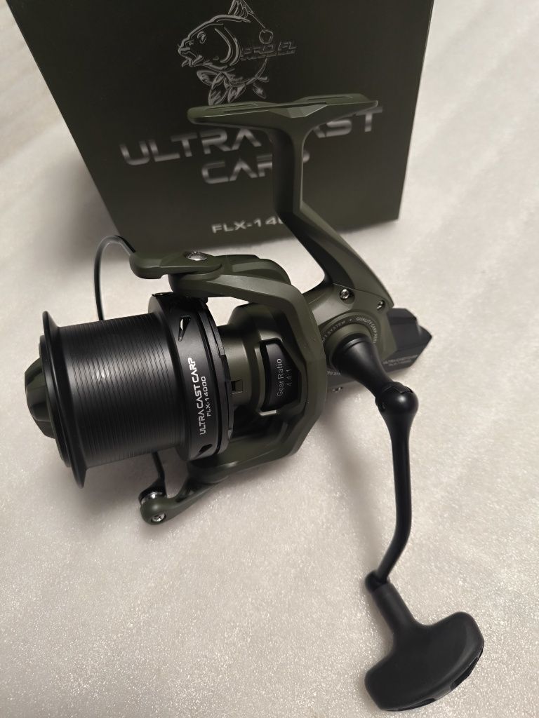 SET 4 Mulinete Pro FL FLX 14000 Ultra Cast 9 Rulmenti