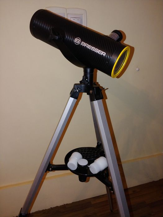 PRET FIX NOU Bresser Solarix telescop 76/350 marire 175x