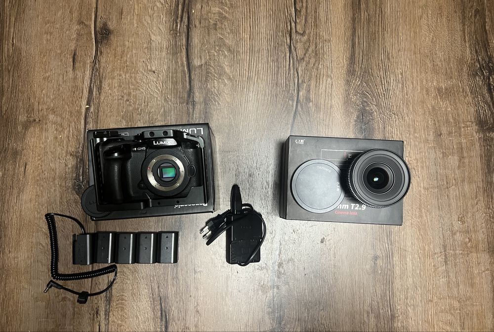 Камера Gh5 + Обектив 7artisans 12mm T2.9