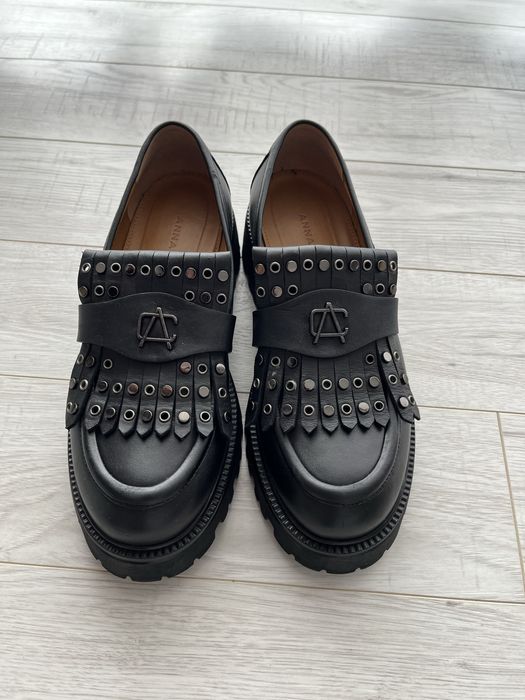 Mocasini dama Anna Cori, piele, marime 38