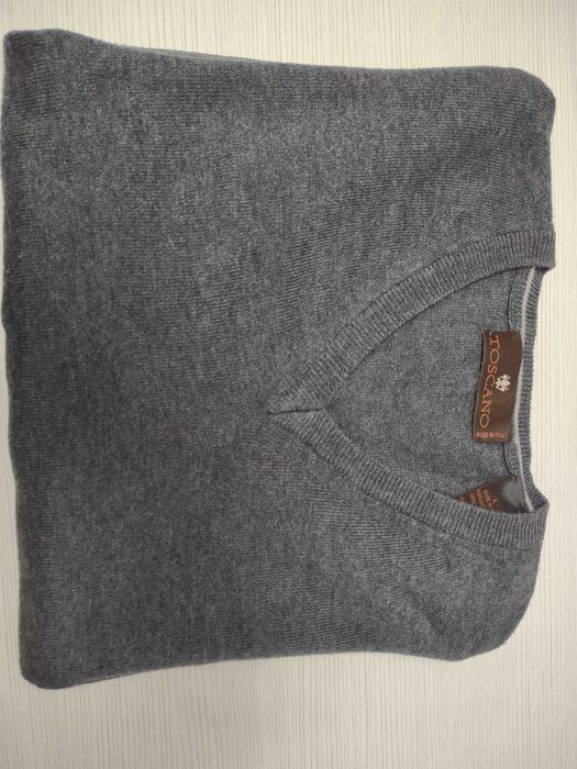 Black FRIDAY! Vand PULOVER TOSCANO, BARBATI, Marimea L, Made in Italia