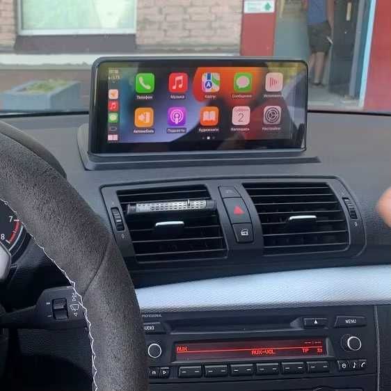 Дисплей за BMW E81 E82 E87 E88 10.25" с безжичен CarPlay/Android Auto