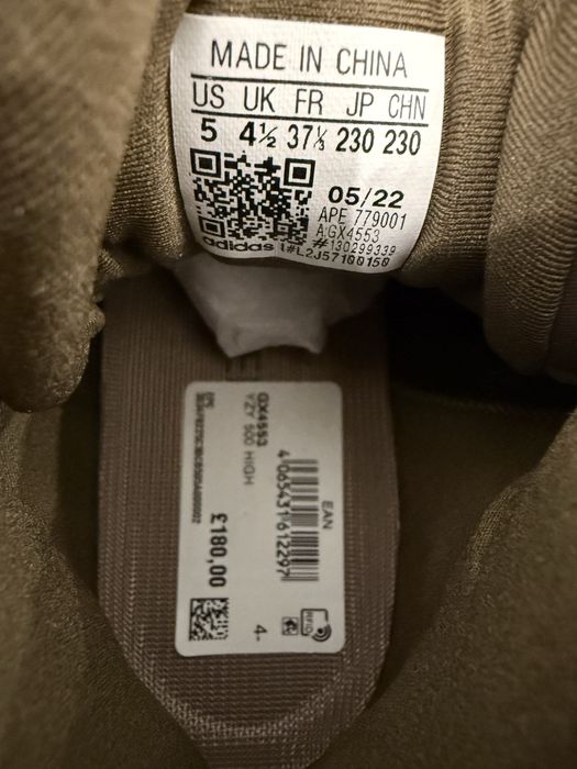 Ghete Yeezy 500 high