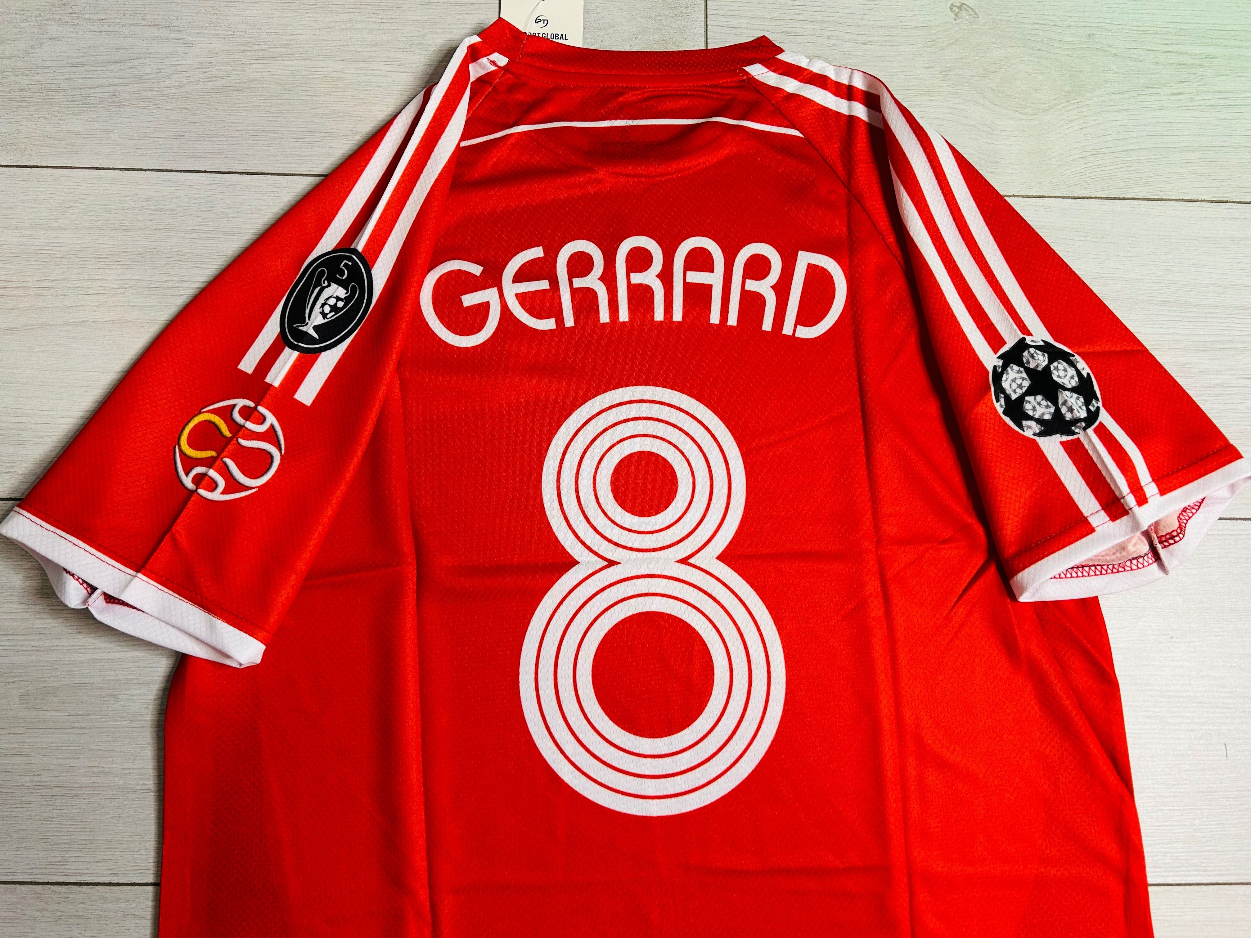 Tricou Liverpool gerrard 8 UCL final 2007