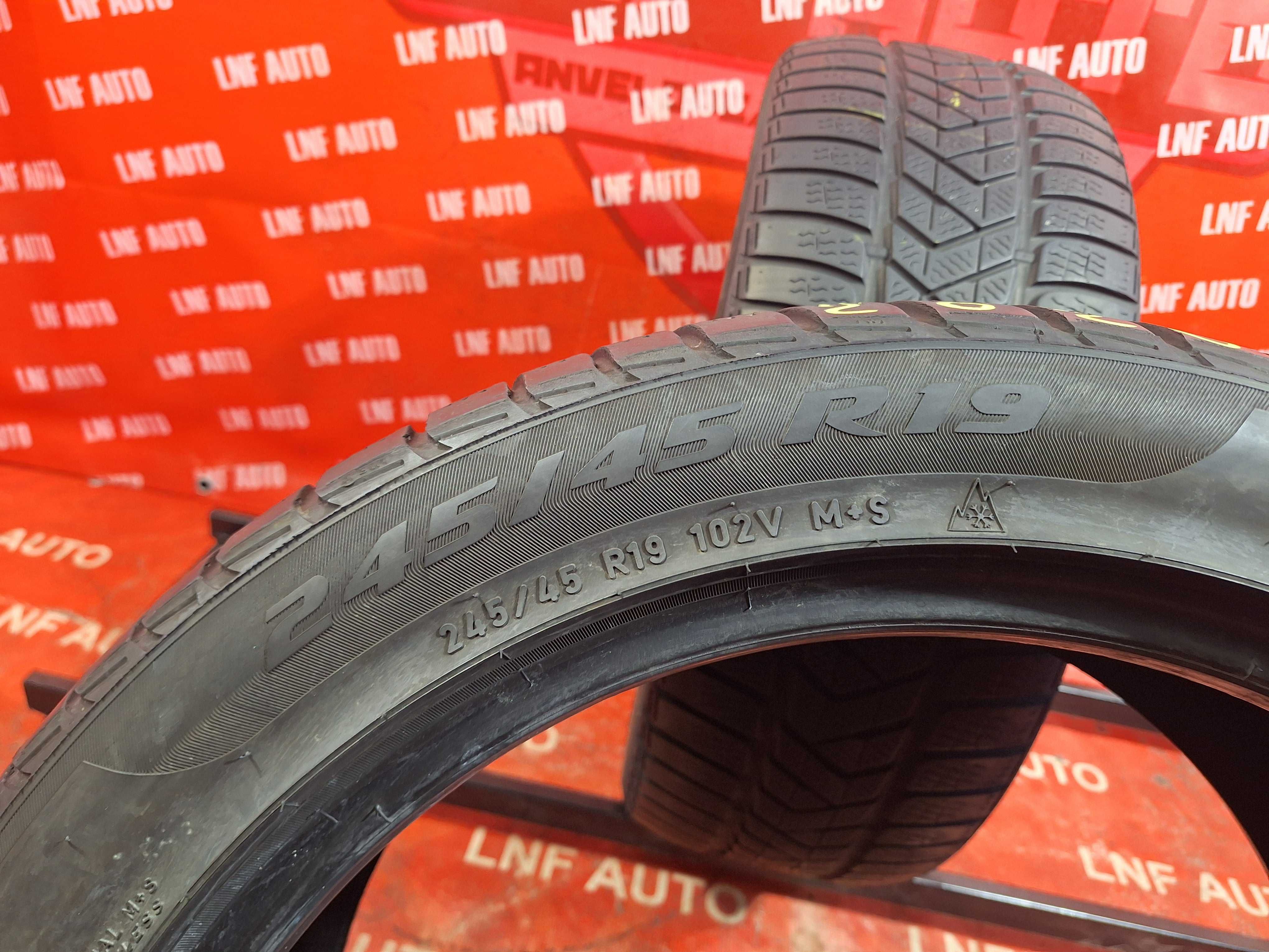 Anvelope de IARNA - 245/45/19 - PIRELLI - 6.23 MM - DOT 2020 !