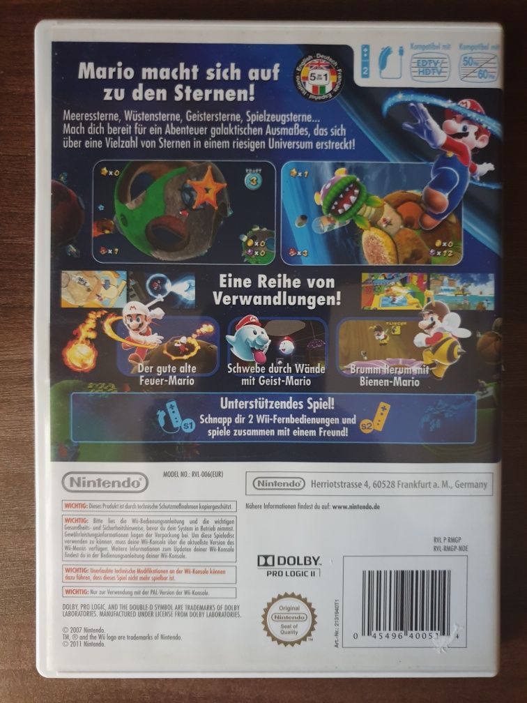 Super Mario Galaxy Nintendo Wii