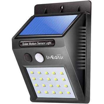 proiector solar cu senzor de miscare, nou la cutie, trimit in tara
