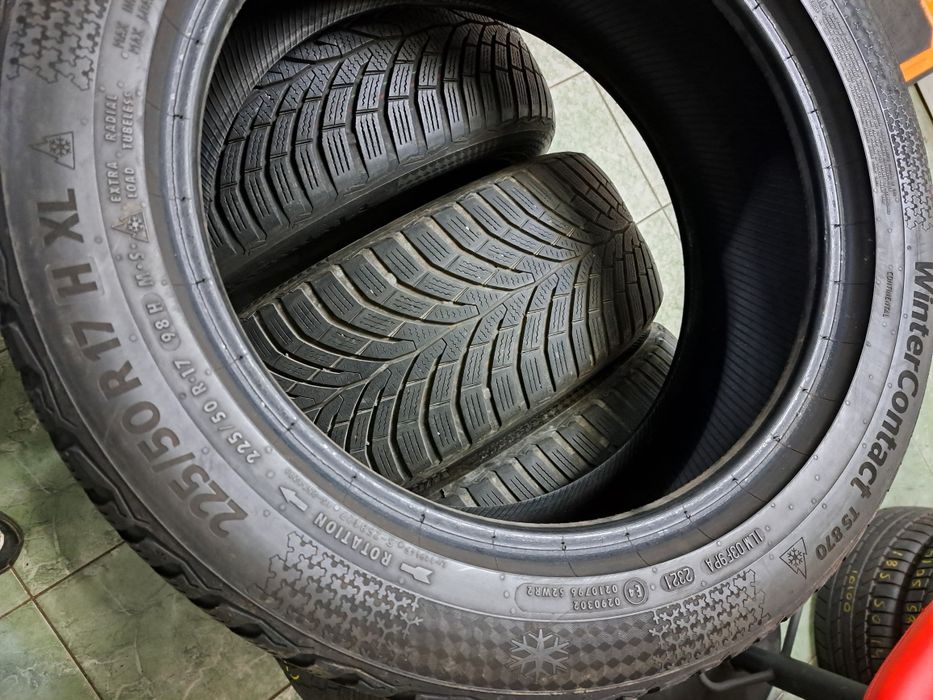 4 anvelope 225/50 R17 Continental dot 2021