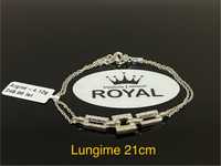 Bijuteria Royal CB : Bratara dama argint 925 4,12gr lungime 21cm
