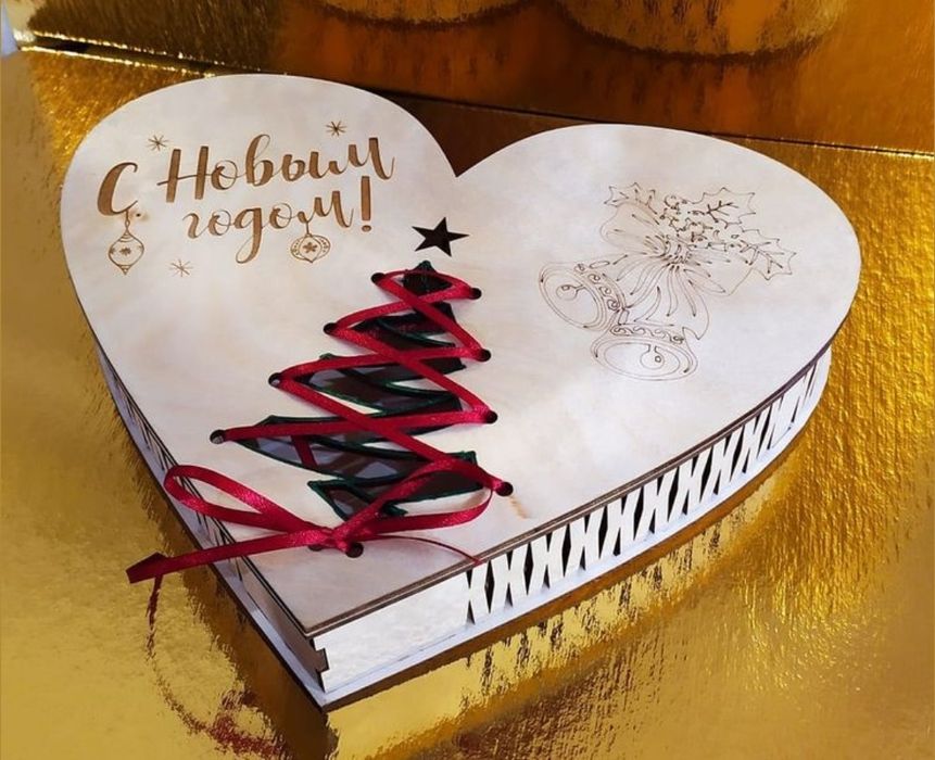 Подарочные коробки, новогодняя упаковка, корпоративные подарки