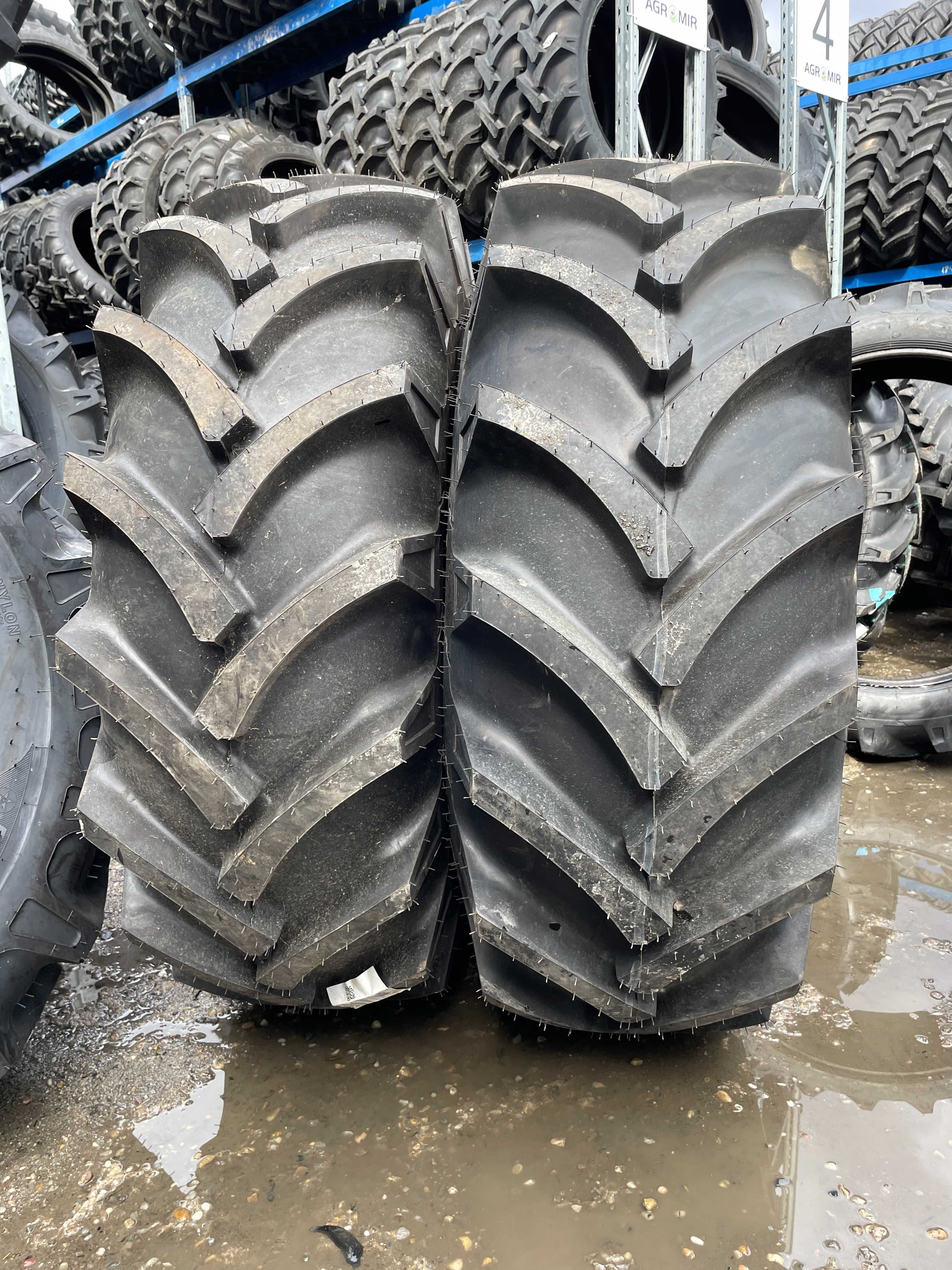 16.9-24 cu 14 pliuri marca OZKA cauciucuri noi pentru tractor fata