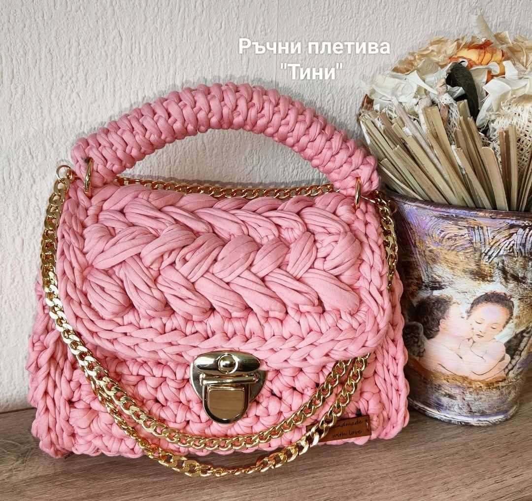 Плетени дамски чанти