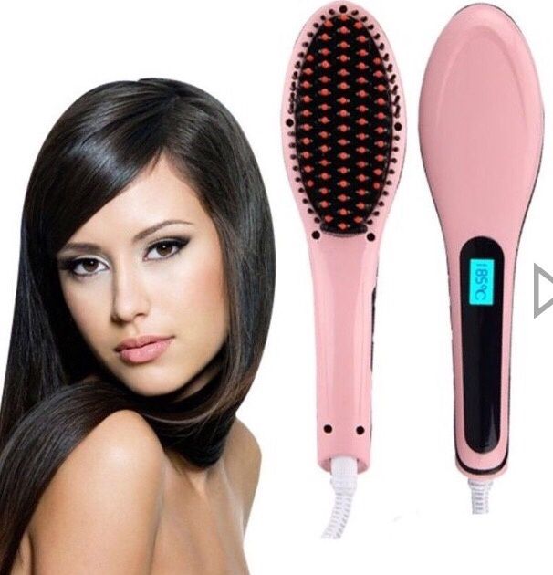 Расчёска - Выпрямитель FAST HAIR STRAIGHTENER HQT-906