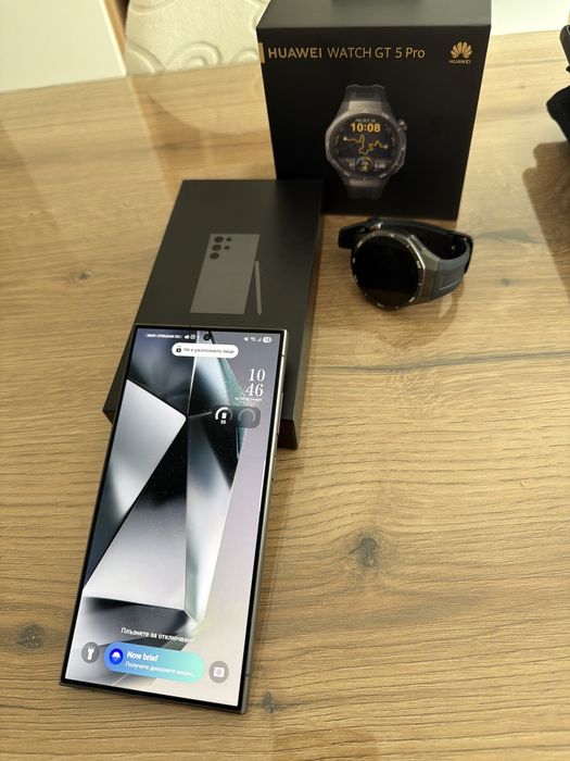 Samsung galaxy s24 ultra 512 + huawei watch gt 5 pro