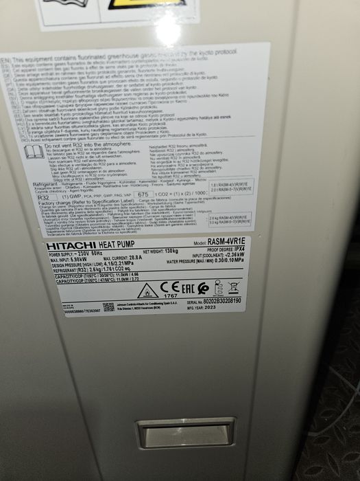 Pompa de caldura monobloc de 11 kw