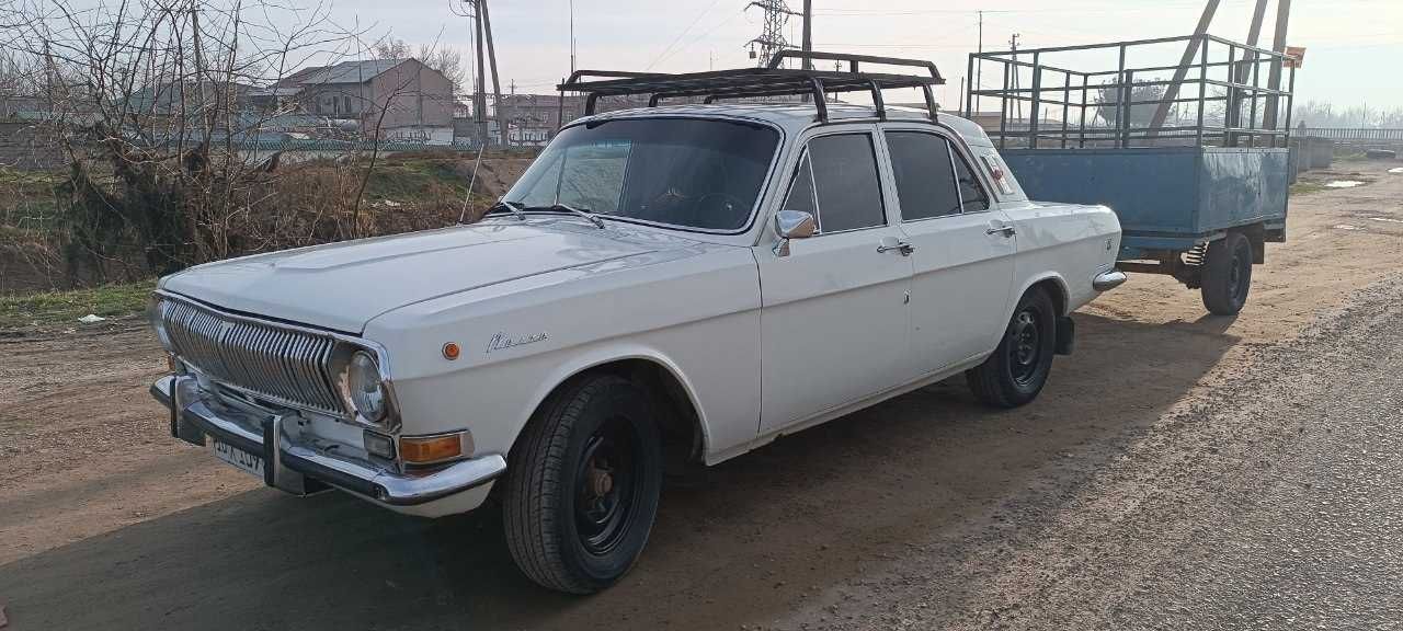 Volga GAZ 2401 + prisep + Прицепы